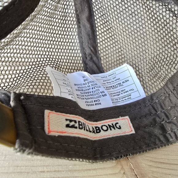Billabong Australia Wave Foam Trucker Mesh Hat Snapback Adjustable Adult Unisex - Picture 9 of 9